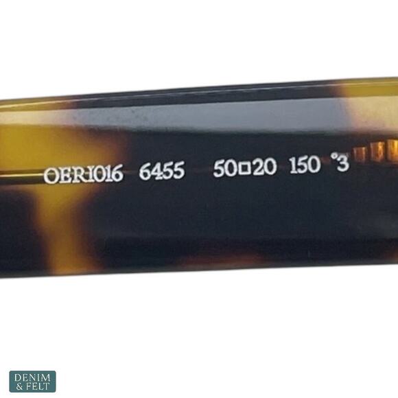 Off-White Arthur Havana Green Lens Rectangle Sunglasses OERI016 6455 NEW/NIB!! main image 14
